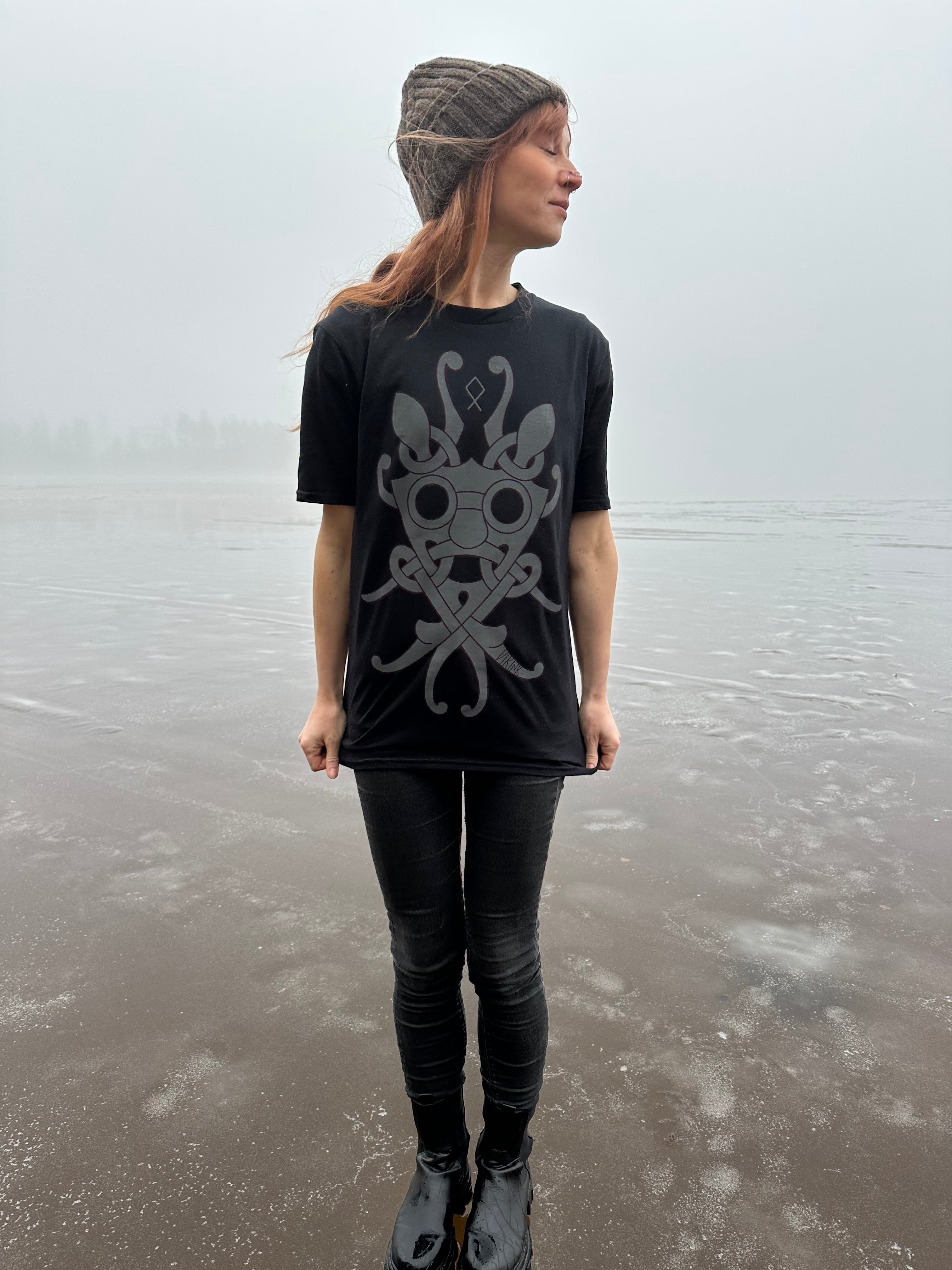 VIKINK Grey Mask T-shirt