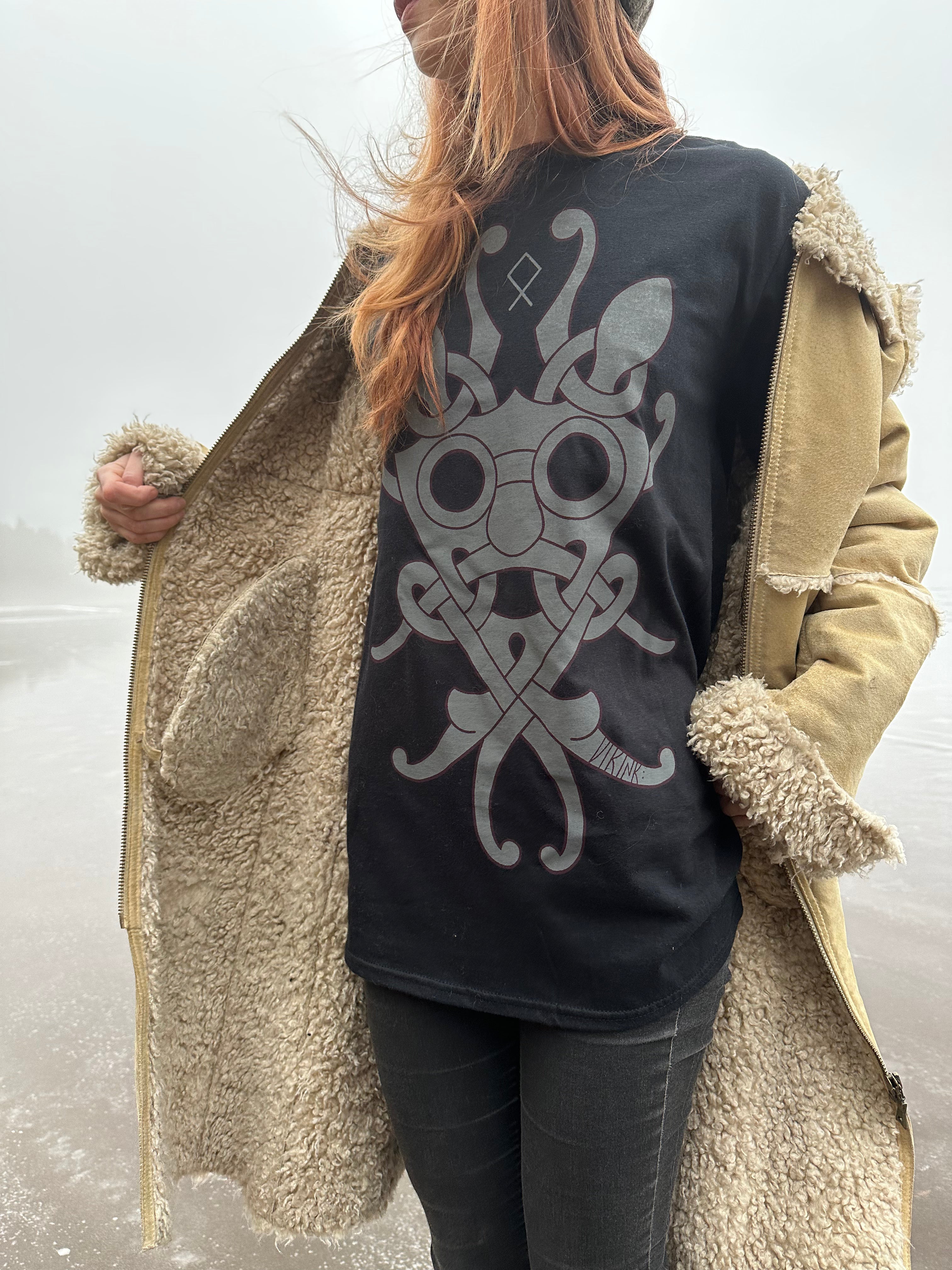 VIKINK Grey Mask T-shirt