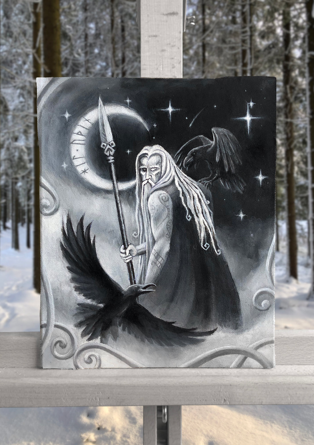 Odin Art Print
