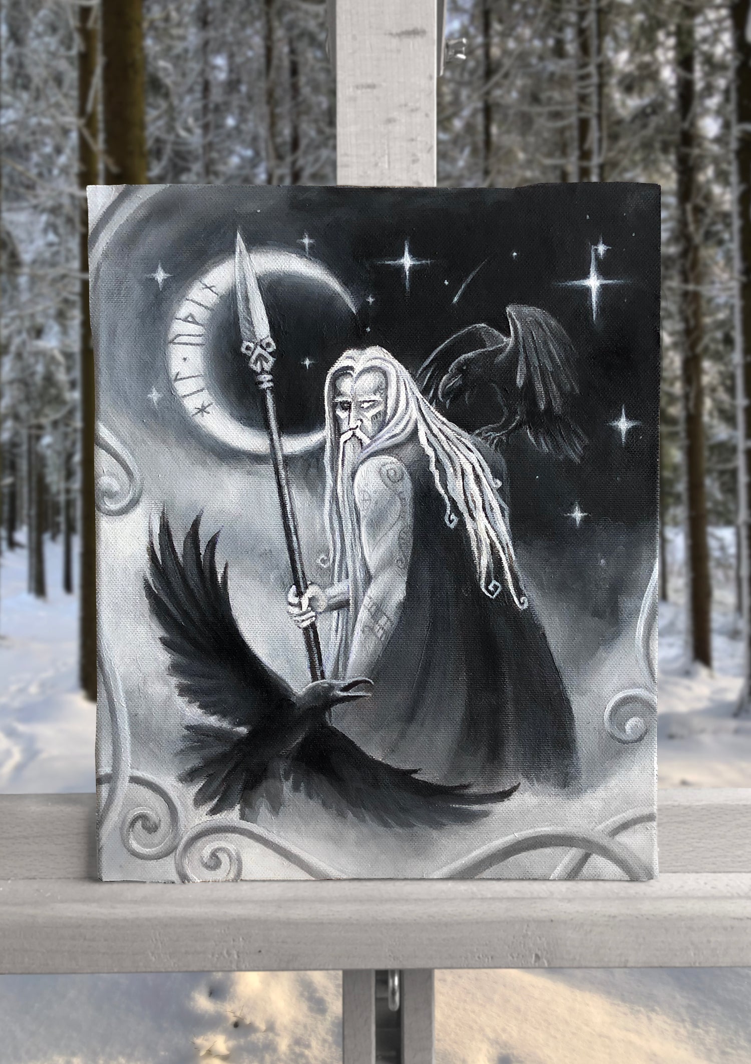 Odin Art Print