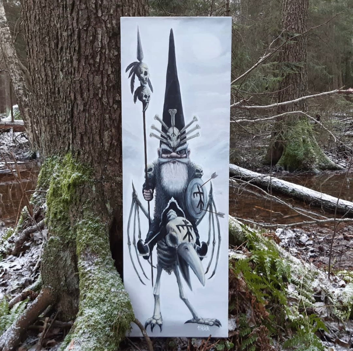 Bengt Benkrona - Original painting by Jens Thor