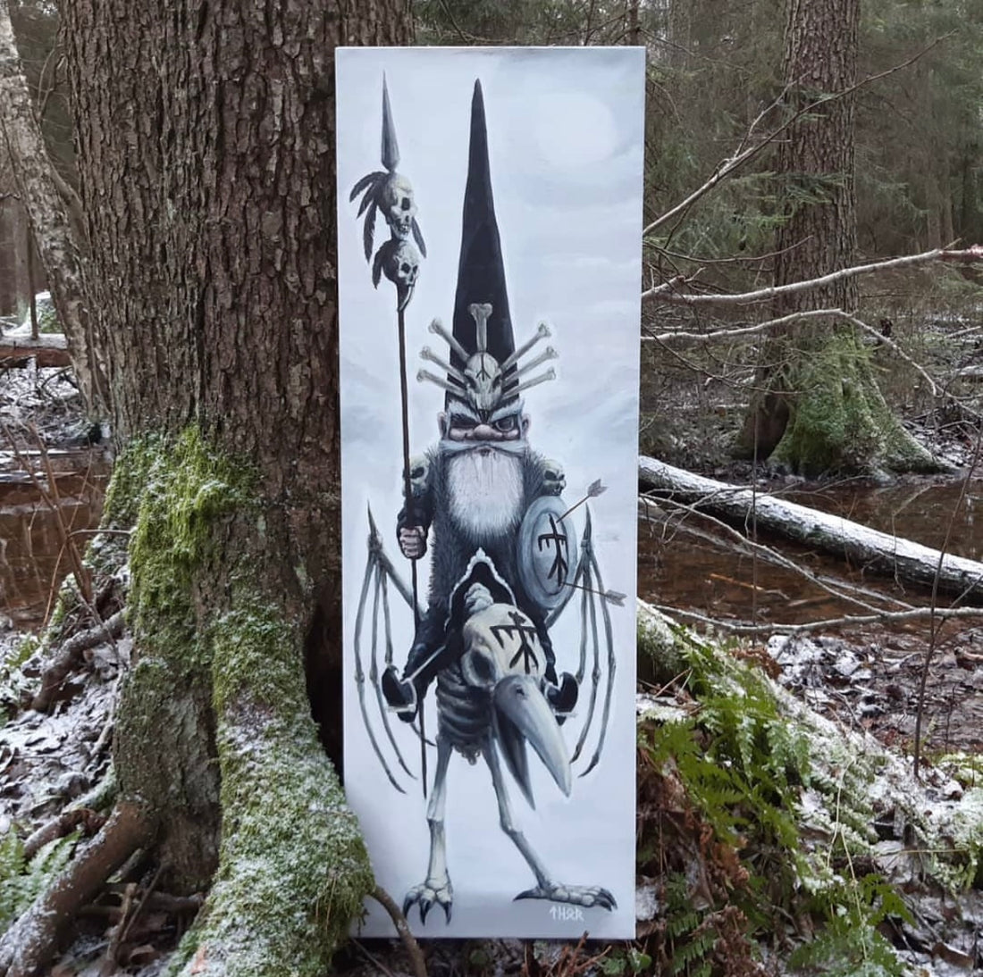 Bengt Benkrona - Original painting by Jens Thor